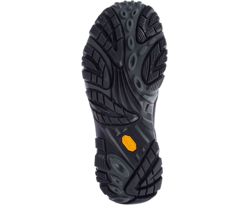 Merrell Sneakers Black - Moab Adventure Lace Waterproof Wide Width - Mens 01JAGNDUL